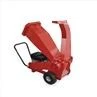 Gasoline powered wood chipper